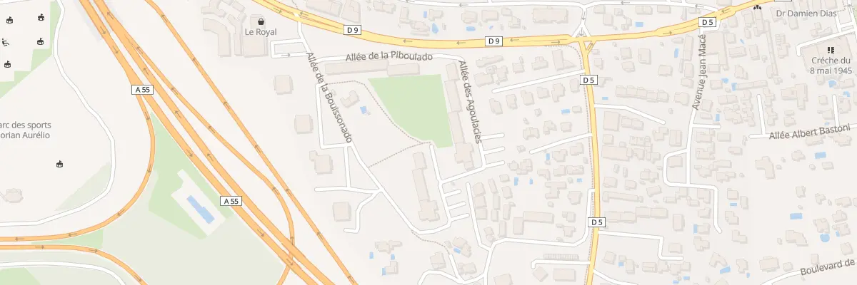 Plan du 1 Font Sarade à Martigues