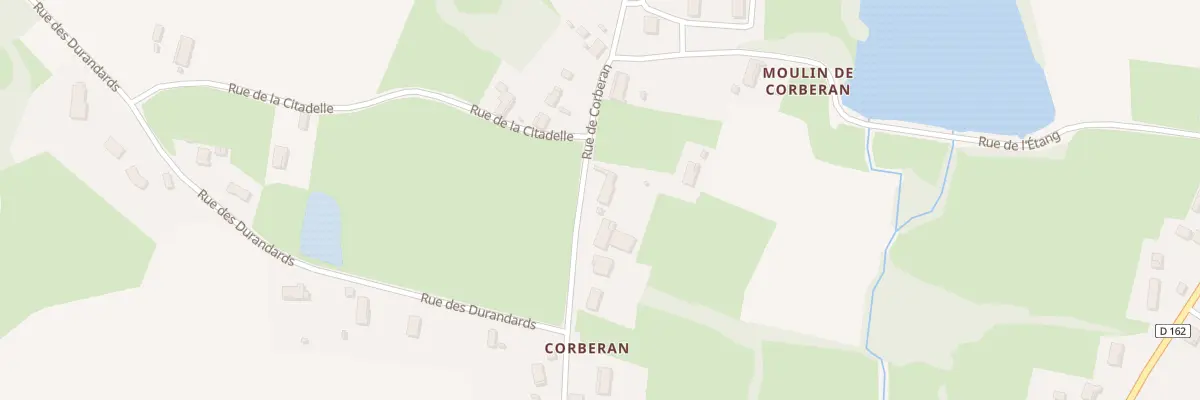 Plan du 758 Rue de Corberan à Saint-Étienne-en-Bresse