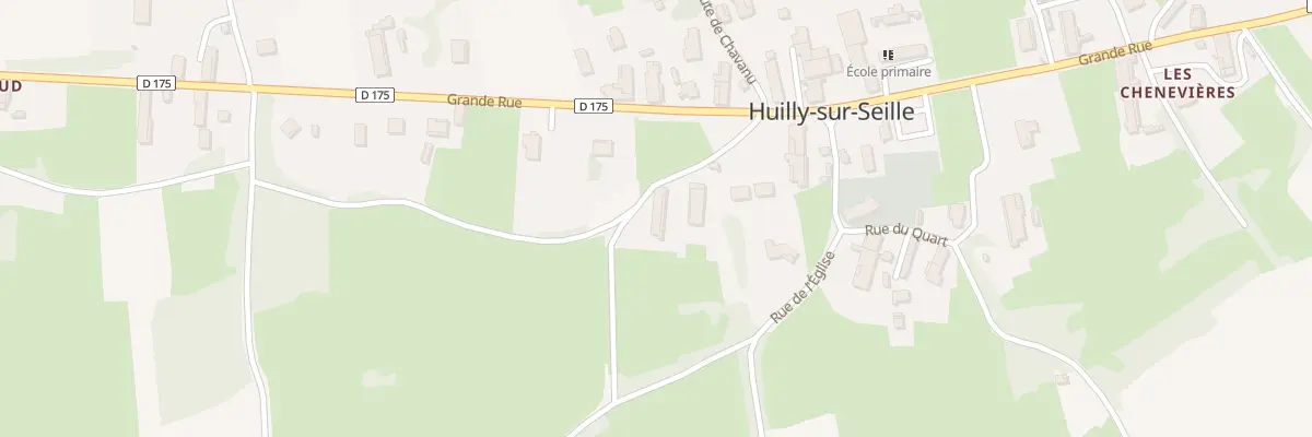 Plan du 85 Pl de l’Ancien Café à Huilly-sur-Seille