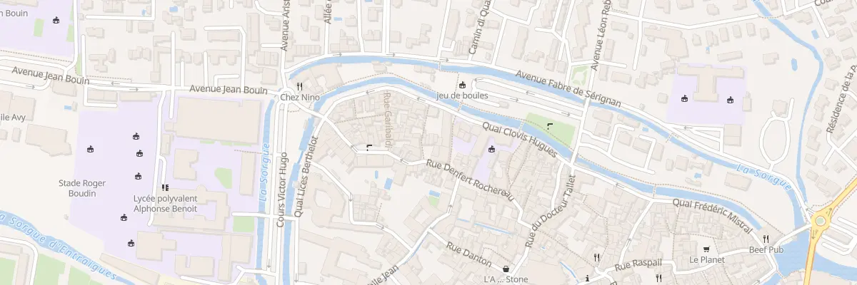 Plan du 48 Rue Denfert Rochereau à L’Isle-sur-la-Sorgue