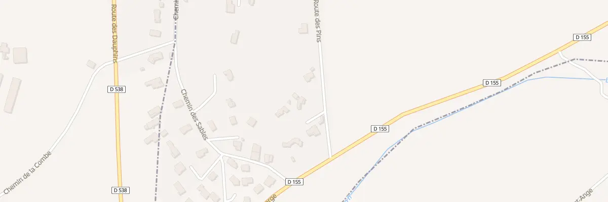 Plan du 75 Rte des Pins à Arthémonay