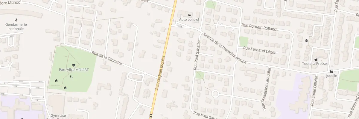Plan du 76T Av Jean Moulin à Romans-sur-Isère