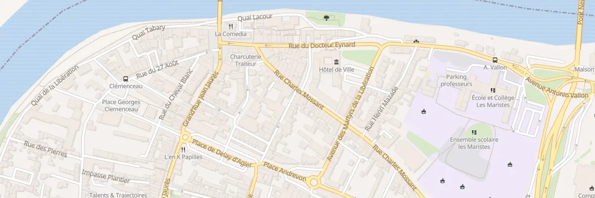Plan du 16 Rue Charles Mossant à Bourg-de-Péage