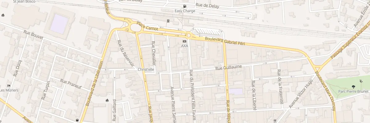 Plan du 33 Rue President Felix Faure à Romans-sur-Isère