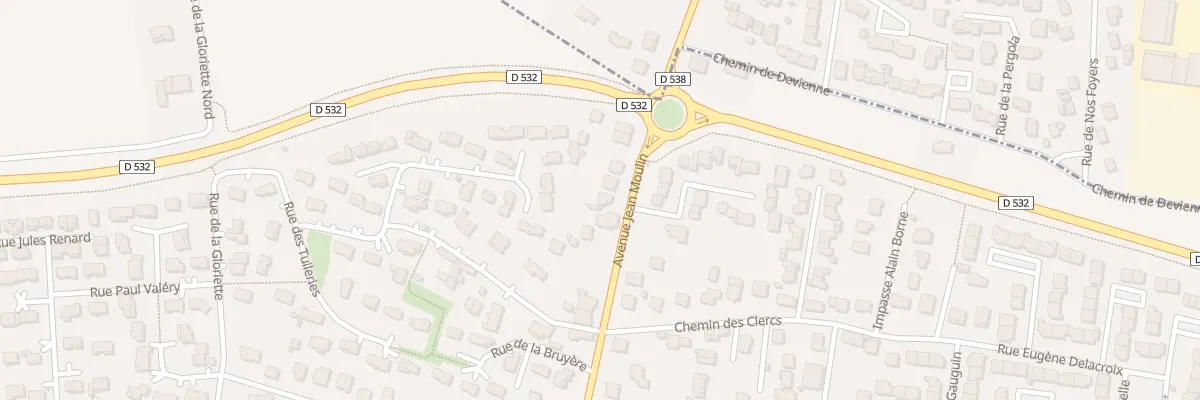 Plan du 109 Av Jean Moulin à Romans-sur-Isère