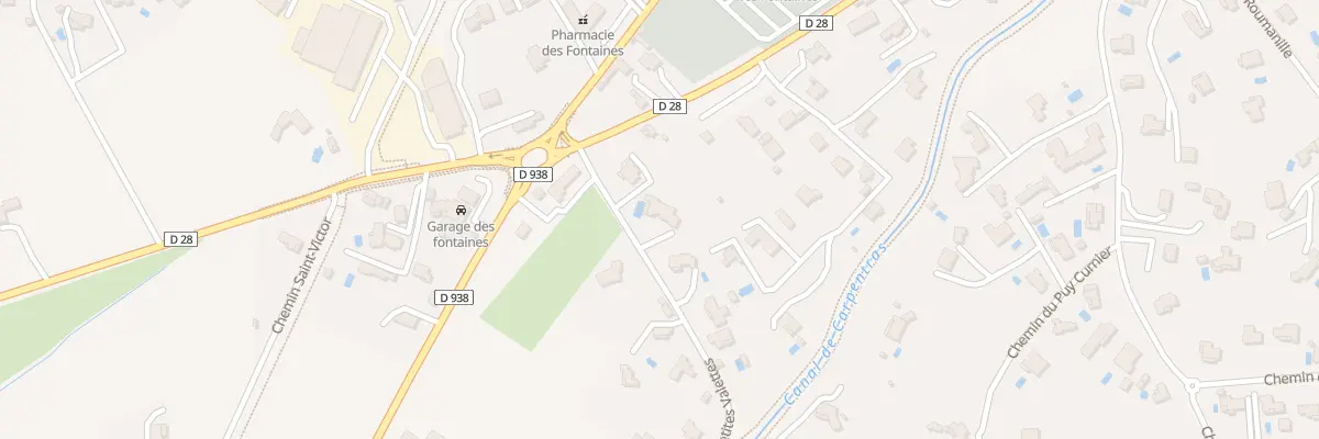 Plan du 95 Che des Petites Valettes à Pernes-les-Fontaines