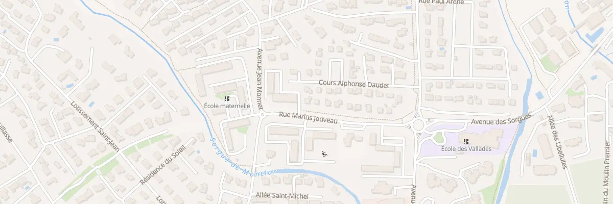 Plan du 12 Av Marius Jouveau à L’Isle-sur-la-Sorgue