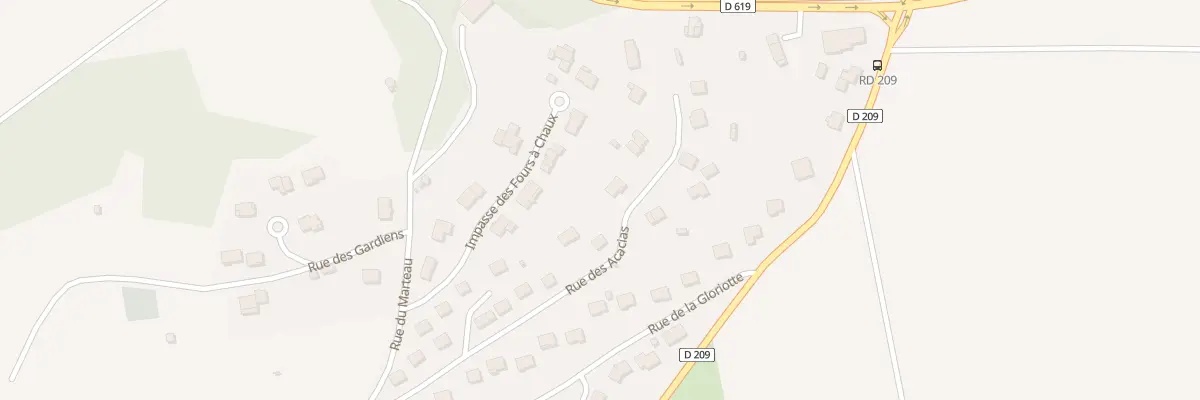 Plan du 25 Rue des Acacias à Euffigneix