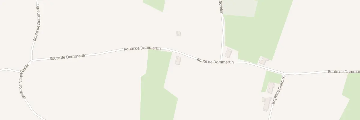 Plan du 1649 Rte de Dommartin à Marsonnas