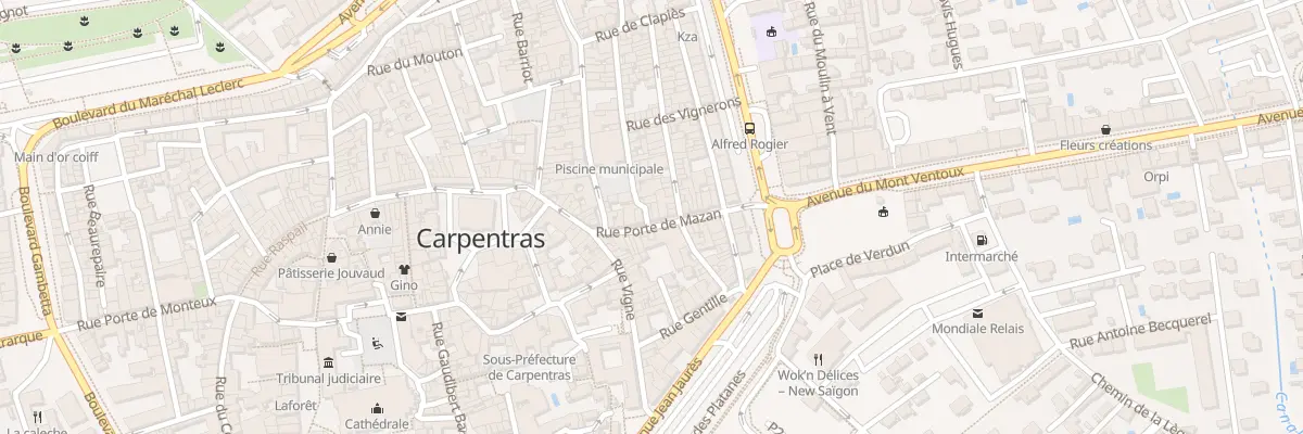 Plan du 149 Rue Saint-Lazare à Carpentras