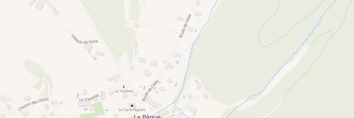 Plan du 5003 La Barriere Sud au Pègue