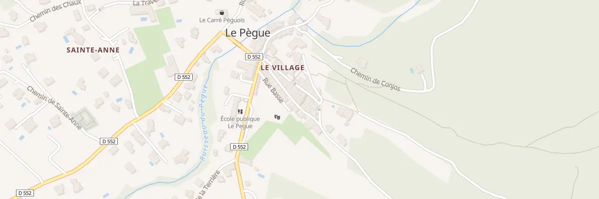 Plan du 5191 Le Village au Pègue