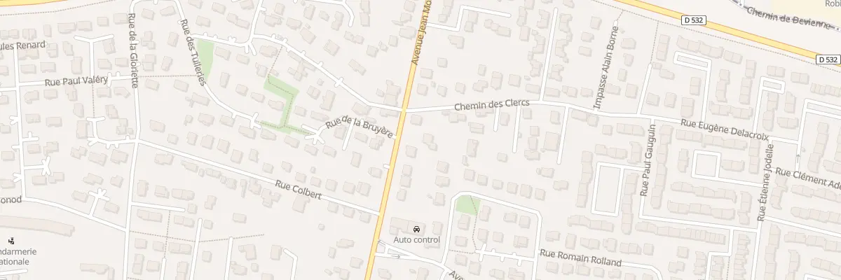 Plan du 98 Av Jean Moulin à Romans-sur-Isère