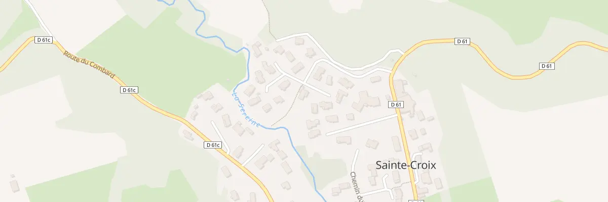 Plan du 14A Imp Paradis à Sainte-Croix