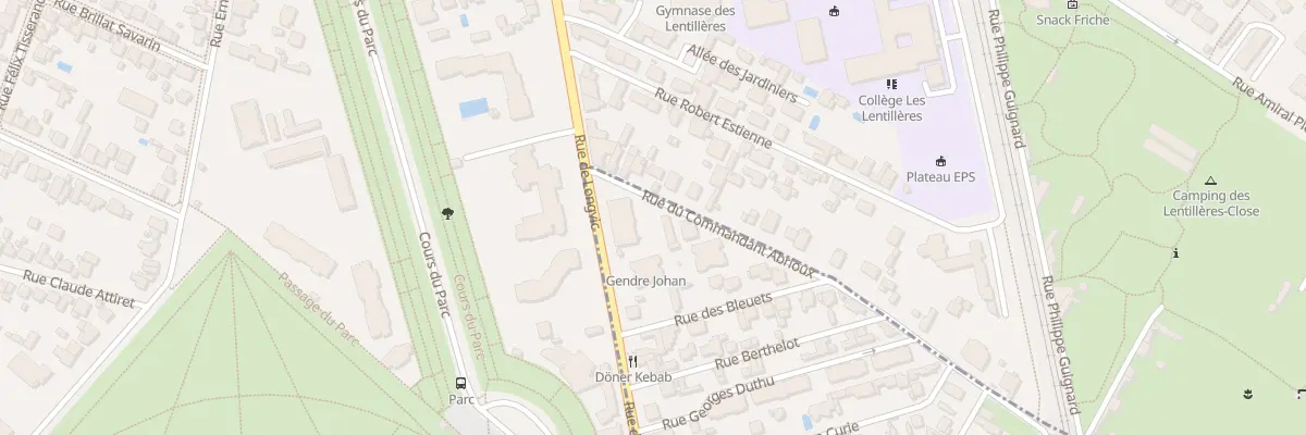Plan du 114 Rte de Dijon à Longvic