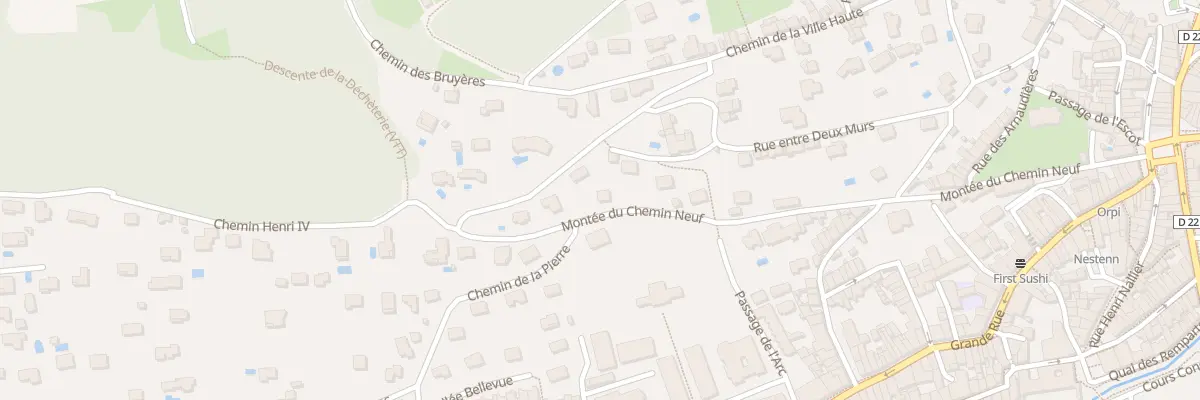 Plan du 456 Mte du Chemin Neuf à Montluel