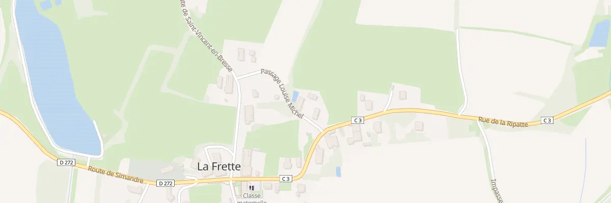 Plan du 34 Pas Louise Michel à La Frette