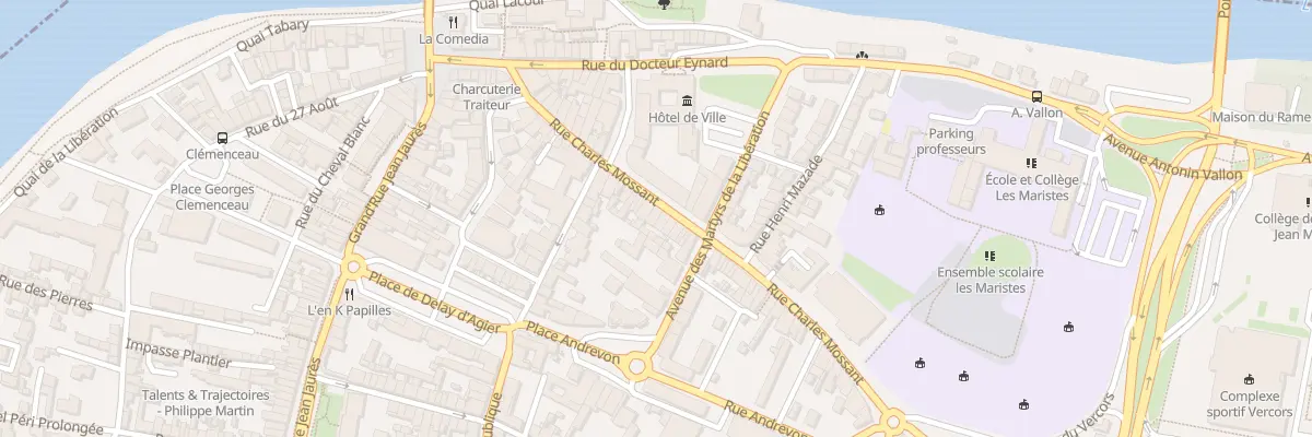 Plan du 36 Rue Charles Mossant à Bourg-de-Péage