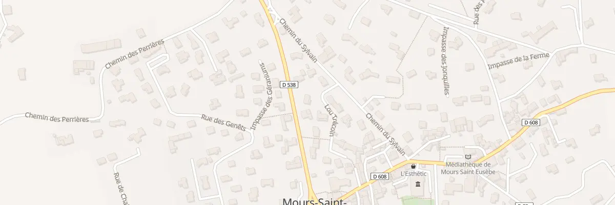 Plan du 8 Lot Lou Trecoin à Mours-Saint-Eusèbe