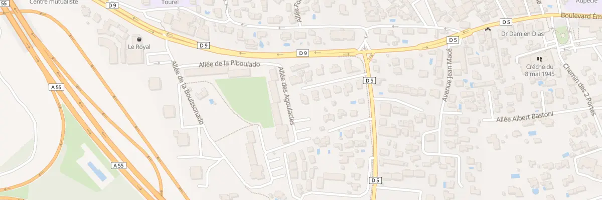 Plan du 6 Imp du Temple à Martigues