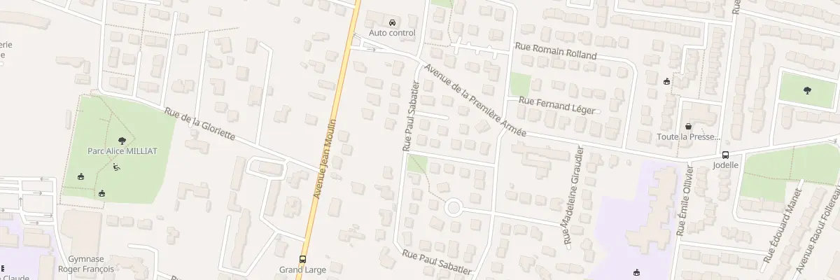Plan du 10 Rue Gerard Philipe à Romans-sur-Isère