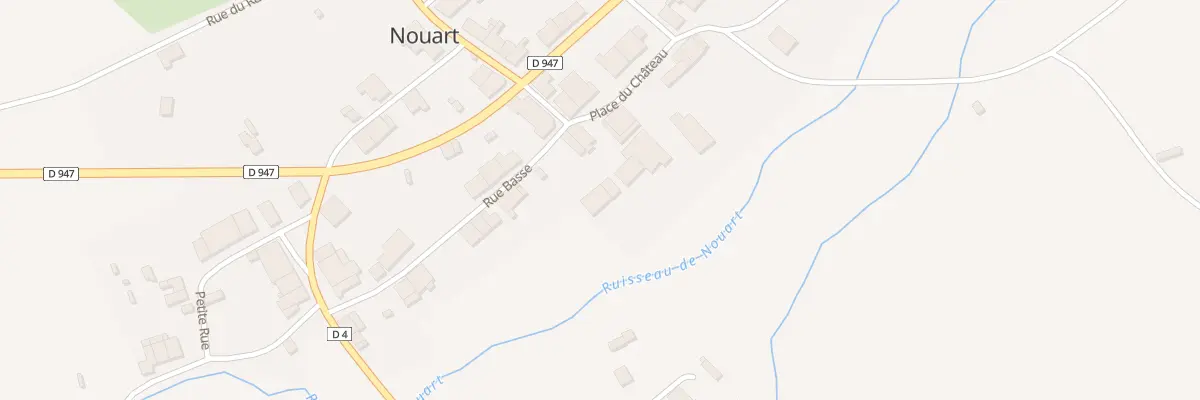 Plan du 49 Pl du Chateau à Nouart