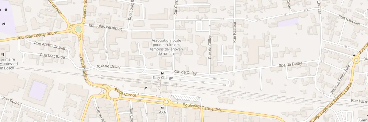 Plan du 26 Rue de Delay à Romans-sur-Isère