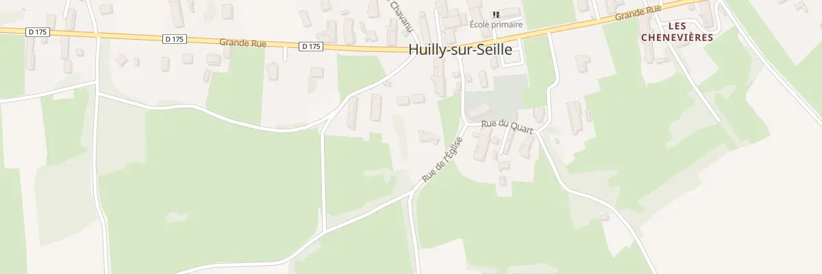 Plan du 130 Rue de l’Eglise à Huilly-sur-Seille