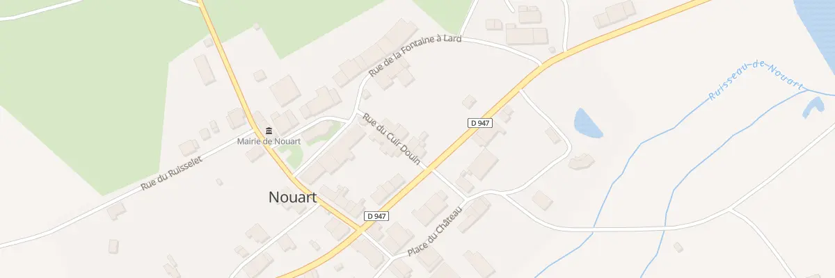 Plan du 25 Rue du Cuir Douin à Nouart