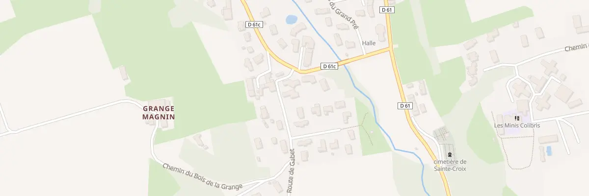 Plan du 81 Rte de Gabet à Sainte-Croix
