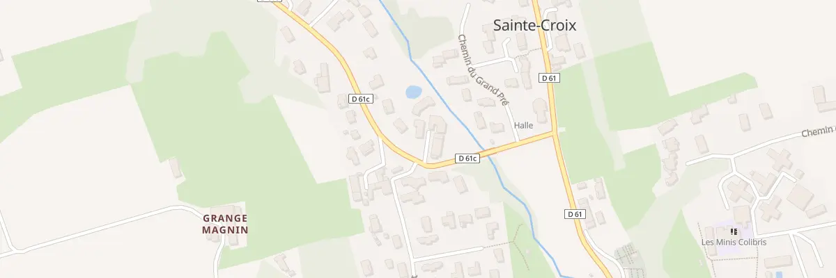 Plan du 15 Imp du Moulin à Sainte-Croix