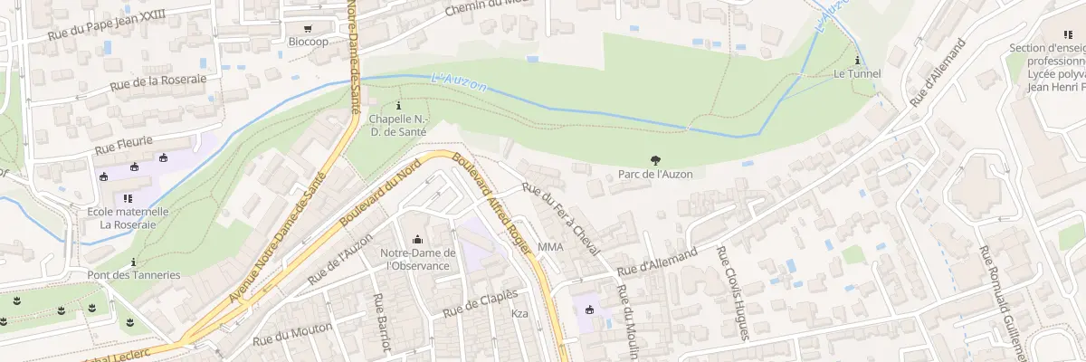Plan du 68B Rue du Fer à Cheval à Carpentras