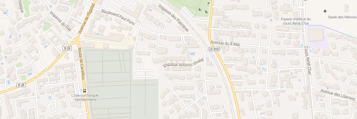 Plan du 4 Imp Antonio Vivaldi à L’Isle-sur-la-Sorgue