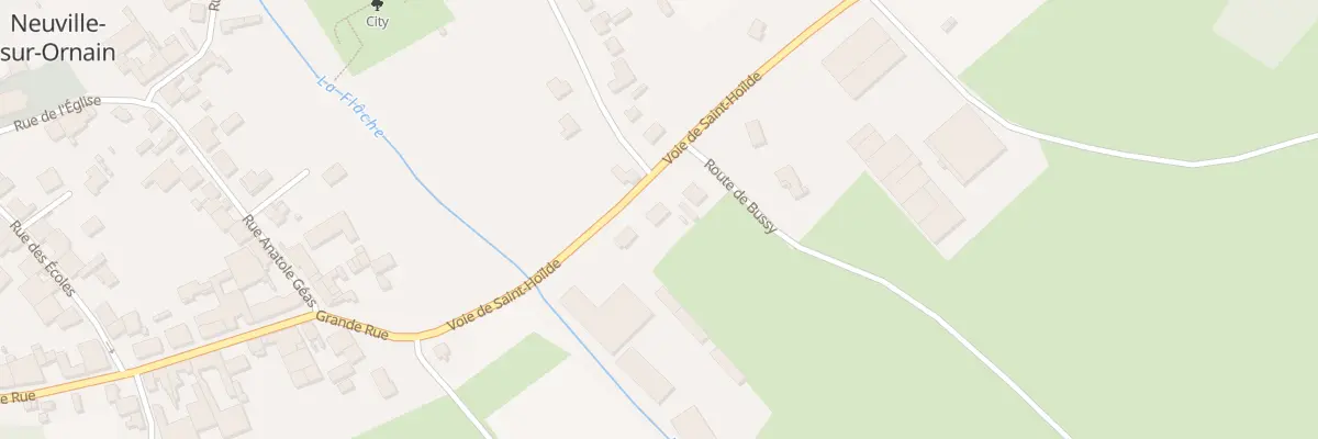 Plan du 4 Voie Sainte Hoilde à Neuville-sur-Ornain