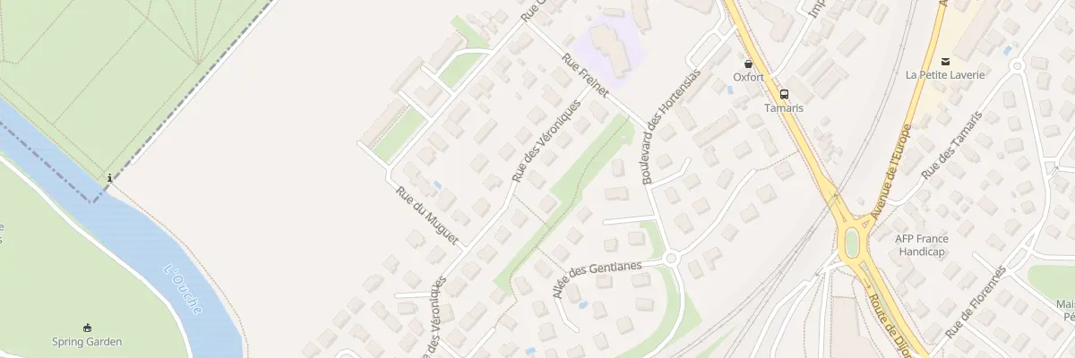 Plan du 9 Rue des Veroniques à Longvic