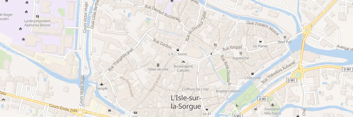 Plan du 9A Pl de la Liberte à L’Isle-sur-la-Sorgue