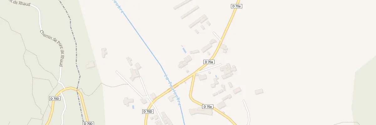 Plan du 5970 Le Castellas à Cornillon-Confoux