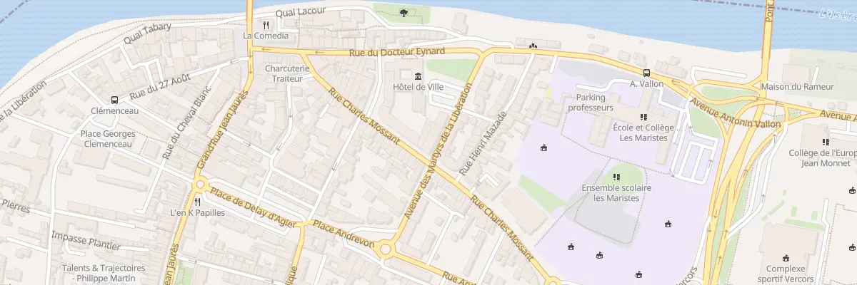Plan du 39 Rue Charles Mossant à Bourg-de-Péage