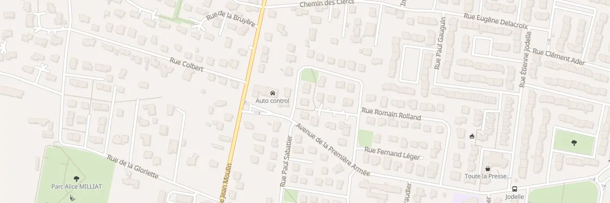 Plan du 34 Rue Andre Bouloche à Romans-sur-Isère