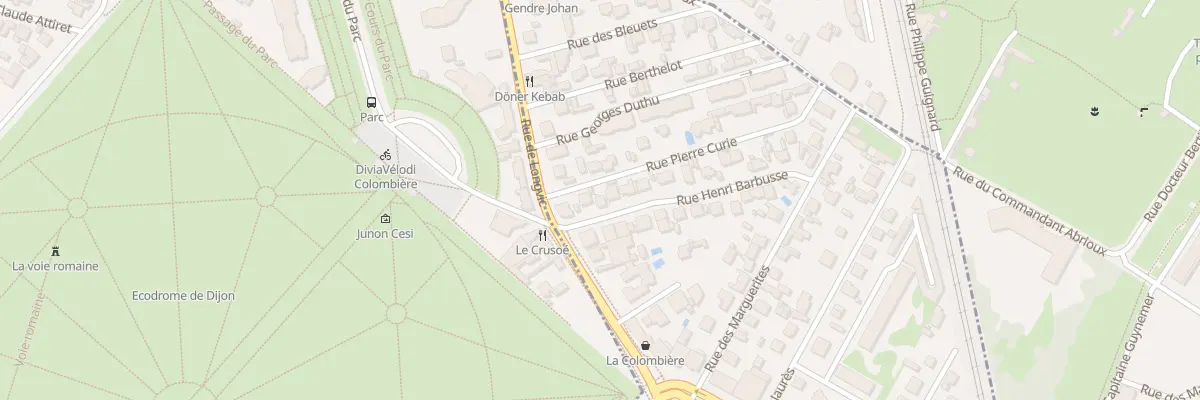 Plan du 5 Rue Henri Barbusse à Longvic