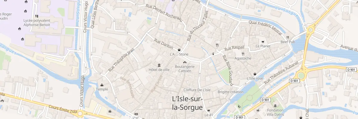 Plan du 9 Pl de la Liberte à L’Isle-sur-la-Sorgue
