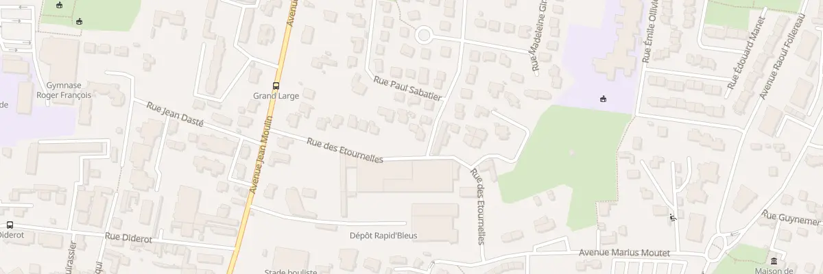 Plan du 34 Rue des Etournelles à Romans-sur-Isère