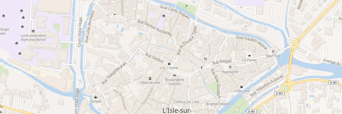 Plan du 5 Pl de la Liberte à L’Isle-sur-la-Sorgue