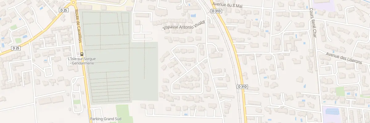 Plan du 9070 Bd Paul Pons à L’Isle-sur-la-Sorgue