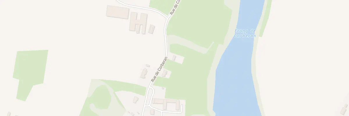 Plan du 1052 Rue de Corberan à Saint-Étienne-en-Bresse