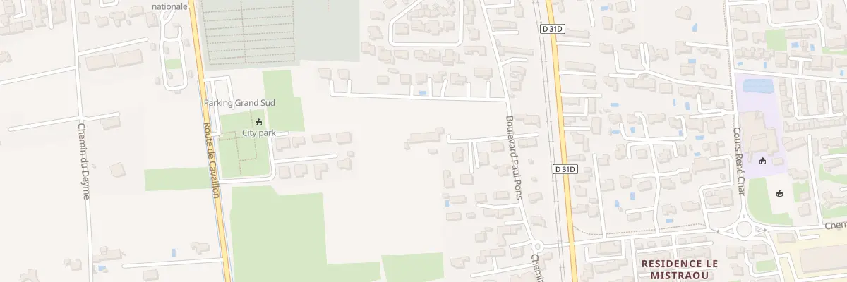 Plan du 675D Bd Paul Pons à L’Isle-sur-la-Sorgue