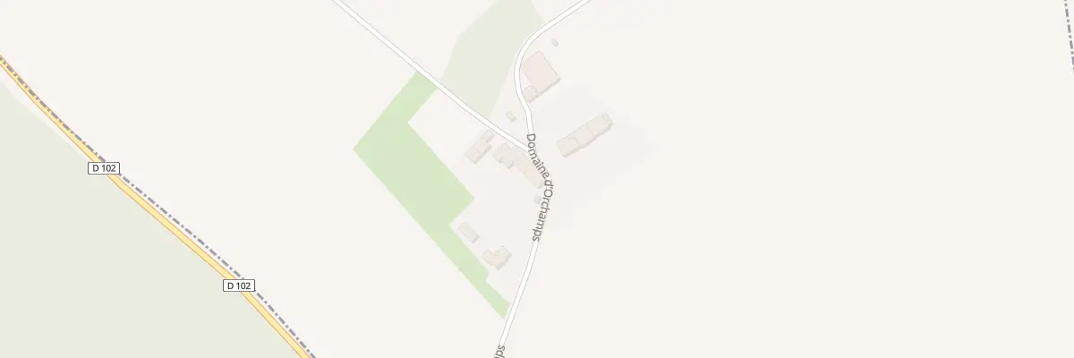 Plan du 1 Domaine d’Orchamps à Semoutiers-Montsaon