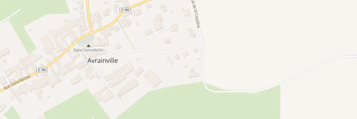 Plan du 8 Rue de la Carpière à Troisfontaines-la-Ville