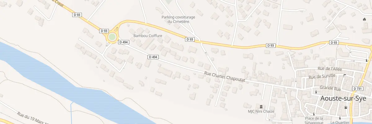 Plan du 15 Rue Charles Chapoutat à Aouste-sur-Sye