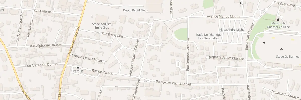 Plan du 32 Rue Camille Desmoulins à Romans-sur-Isère